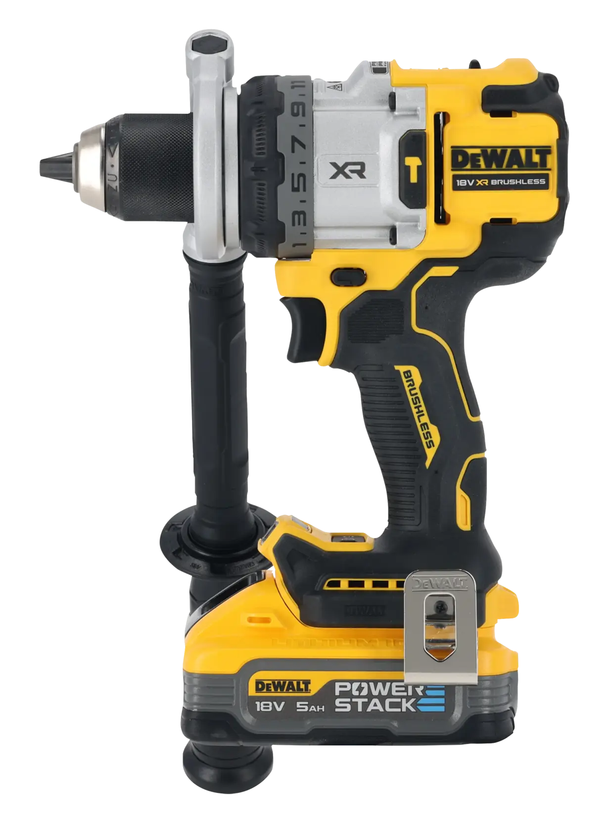 Perceuse-visseuse à percussion Premium 3 vitesses XRP 18V 5Ah Li-ion brushless - POWERSTACK™