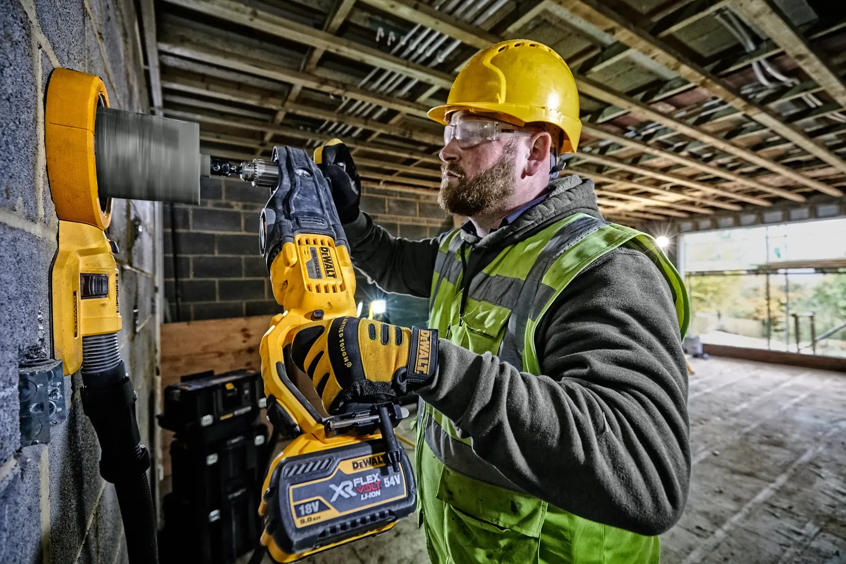 Perceuse-visseuse d'angle XR Flexvolt 54V brushless