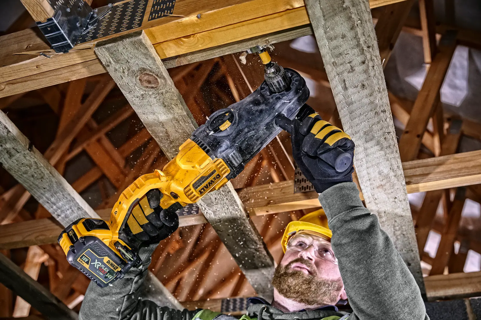 Perceuse-visseuse d'angle XR Flexvolt 54V brushless