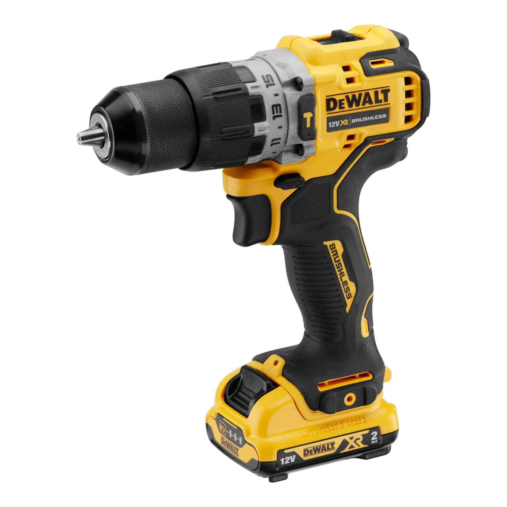 Perceuse-visseuse percussion XR 12V 2 Ah Li-ion brushless - coffret TSTAK®