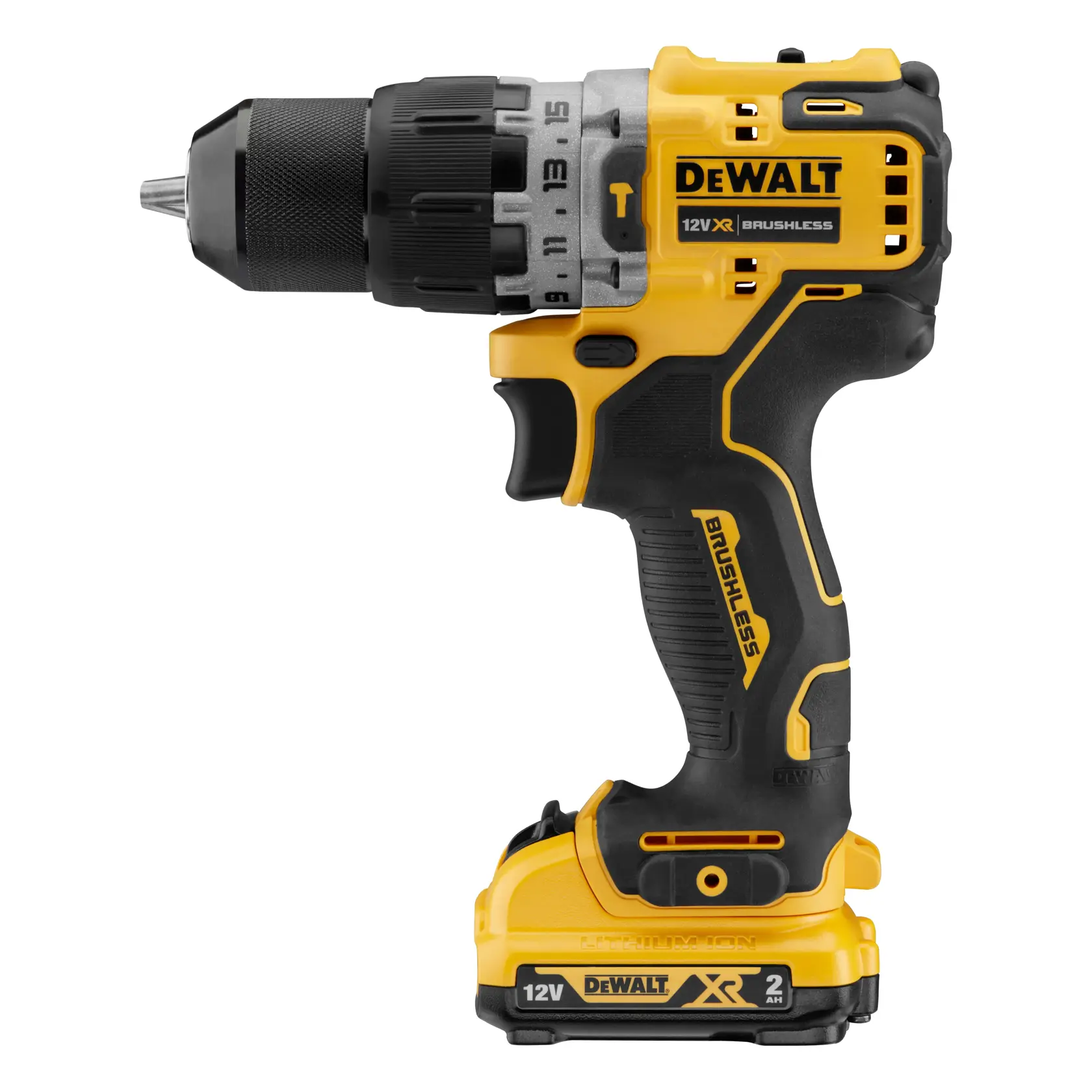 Perceuse-visseuse percussion XR 12V 2 Ah Li-ion brushless - coffret TSTAK®