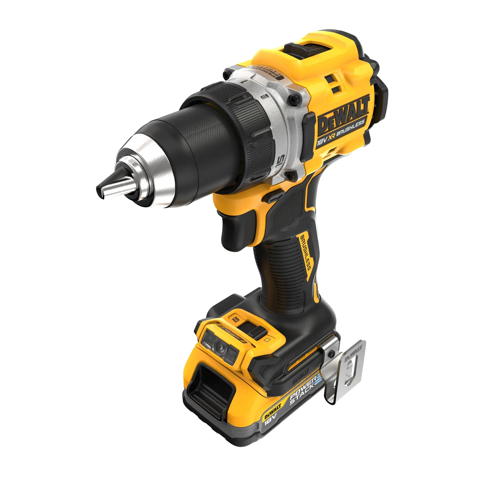 Perceuse-visseuse compacte XR 18V 1,7 Ah Li-ion brushless - POWERSTACK™