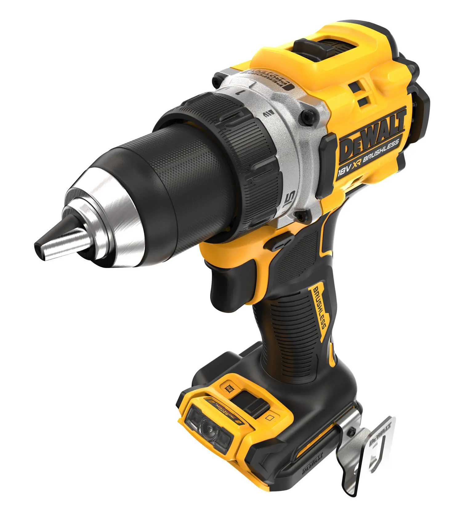 Perceuse-visseuse compacte XR 18V brushless - sans batterie ni chargeur - coffret TSTAK®