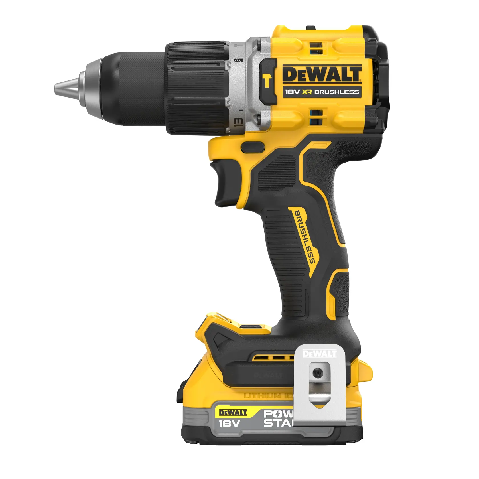Perceuse-visseuse percussion compacte XR 18V 1,7 Ah Li-ion brushless - POWERSTACK™