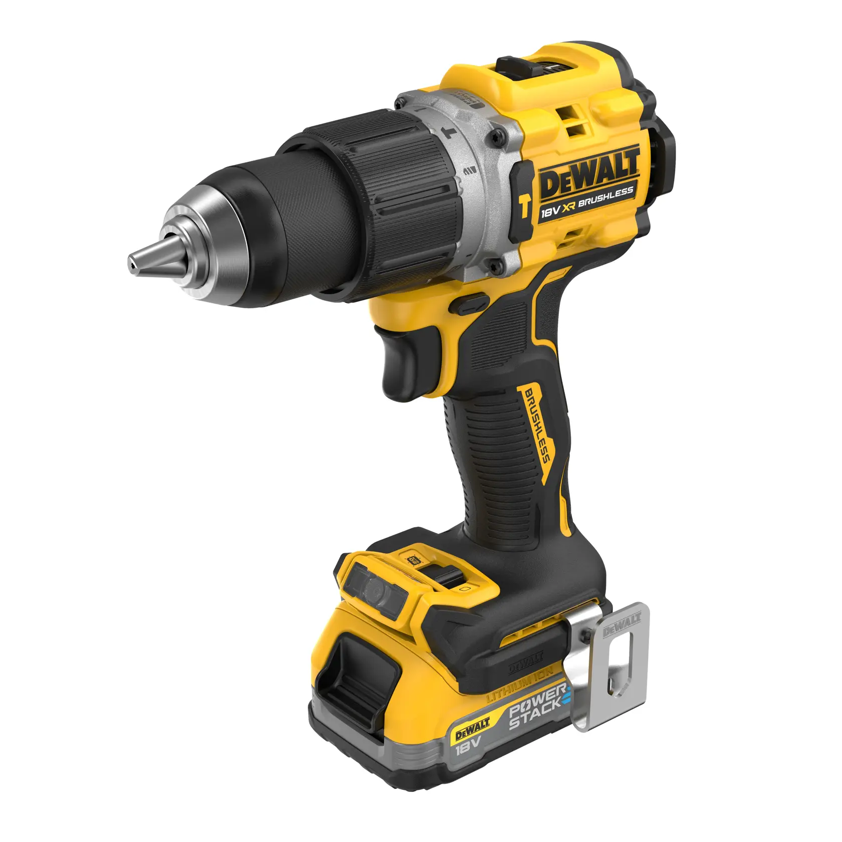 Perceuse-visseuse percussion compacte XR 18V 1,7 Ah Li-ion brushless - POWERSTACK™