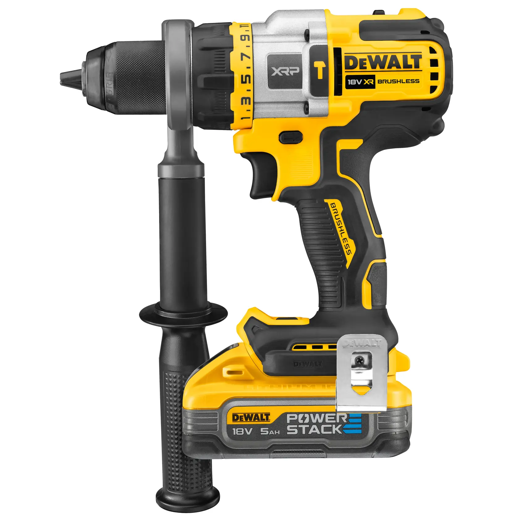 Perceuse-visseuse percussion Premium XRP 18V ADVANTAGE 5 Ah Li-ion brushless - POWERSTACK