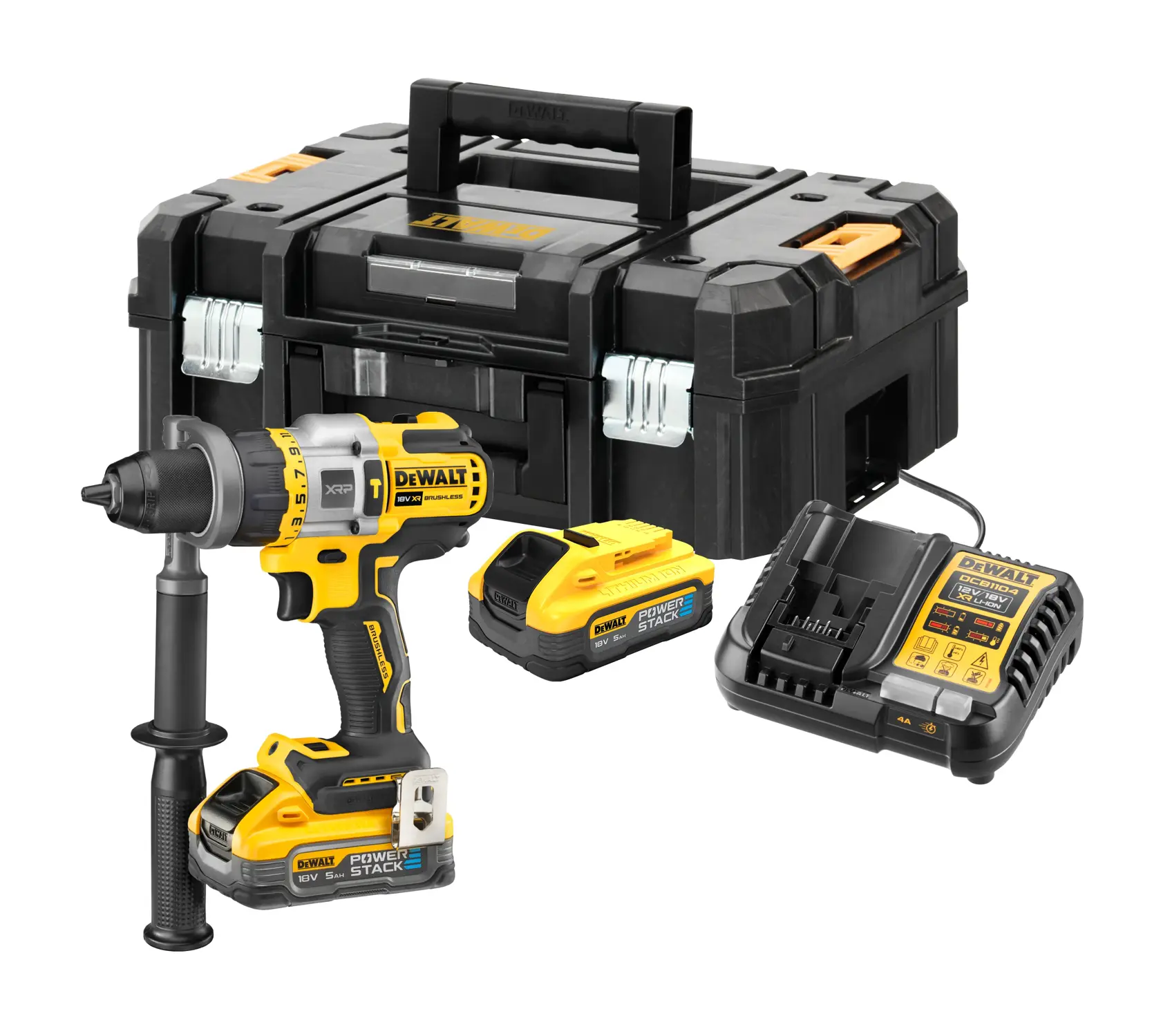 Perceuse-visseuse percussion Premium XRP 18V ADVANTAGE 5 Ah Li-ion brushless - POWERSTACK