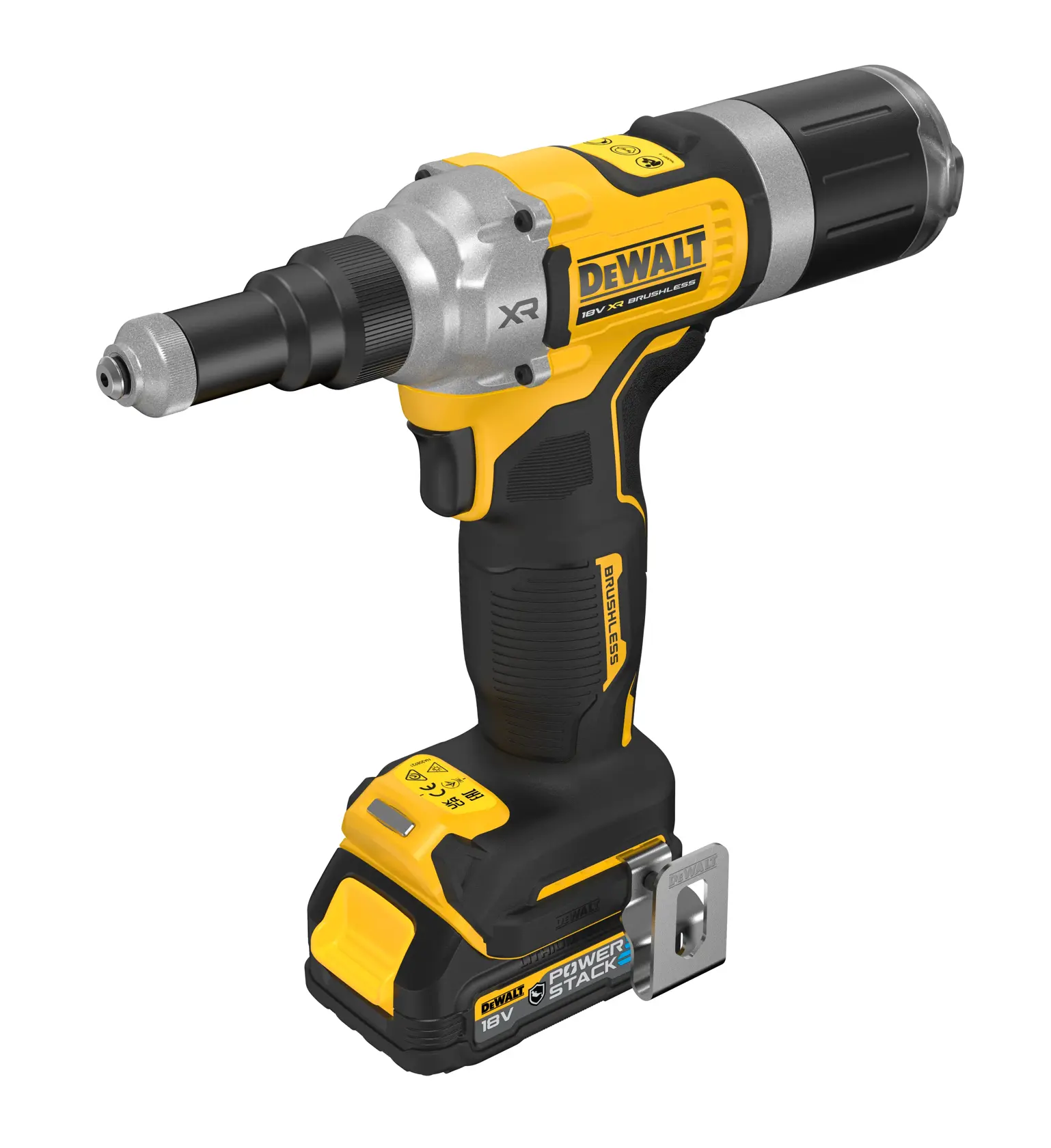 Riveteuse XR 18V 1.7 Ah Li-ion brushless 6,4 mm - POWERSTACK™ renforcée