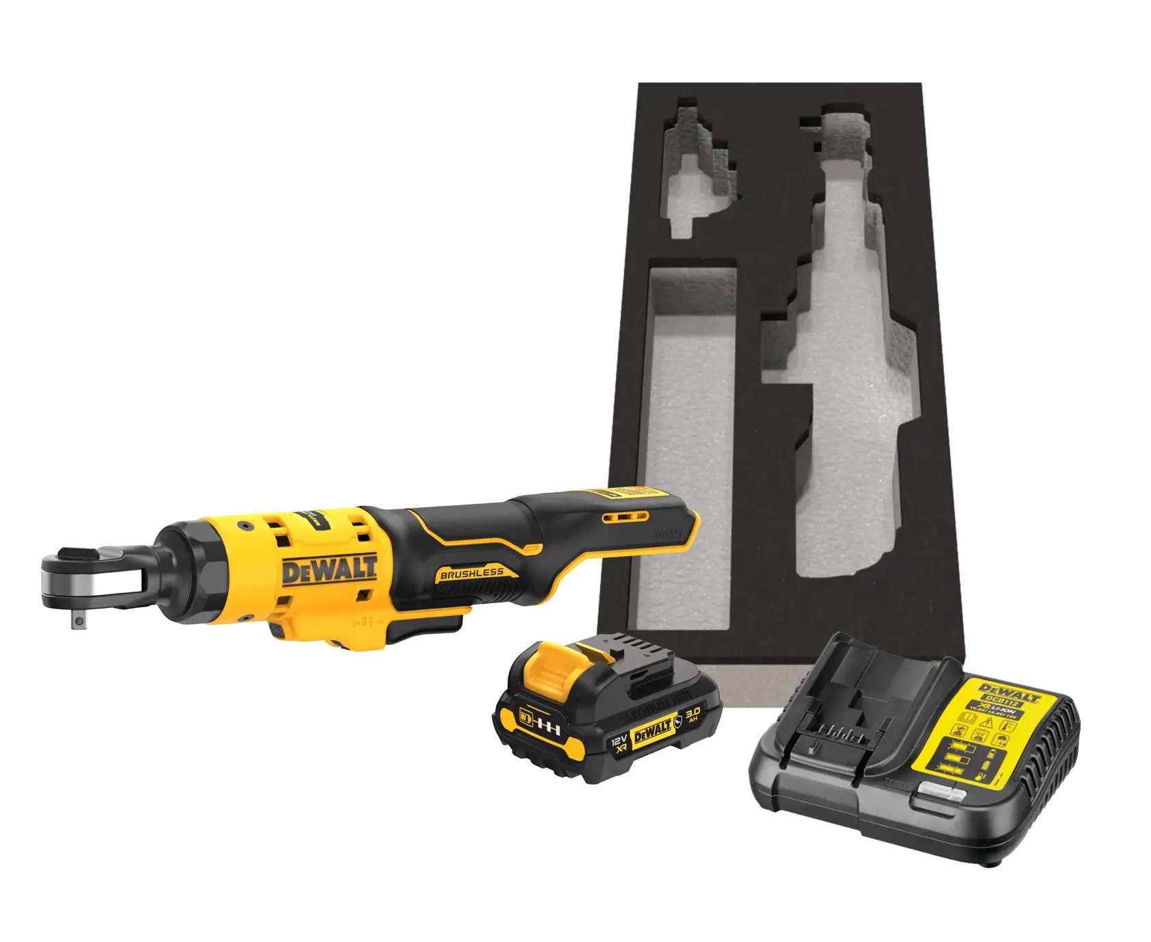 Clé à cliquet 1/4" XR 12V 3 Ah Li-ion brushless - Pack "GFN"
