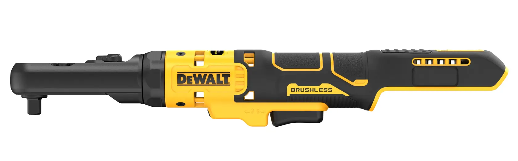 Clé à cliquet XR 18V brushless - Têtes interchangeables 3/8" et 1/2"