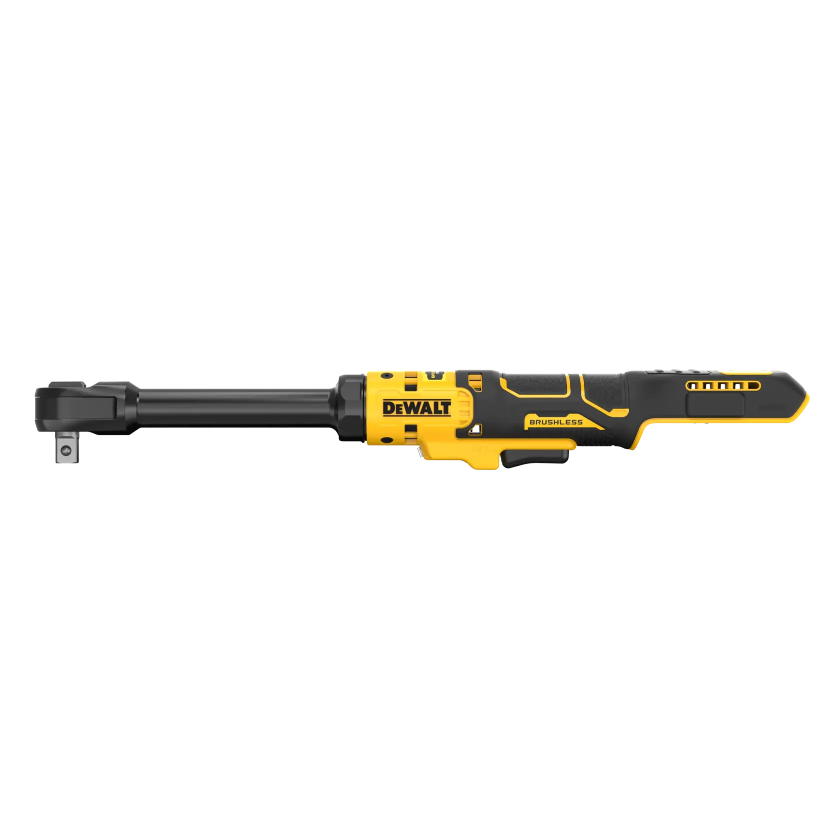 Clé à cliquet DEWALT sans fil DCF512EN, DCF512EN-XJ, illustrée pour photographie.
