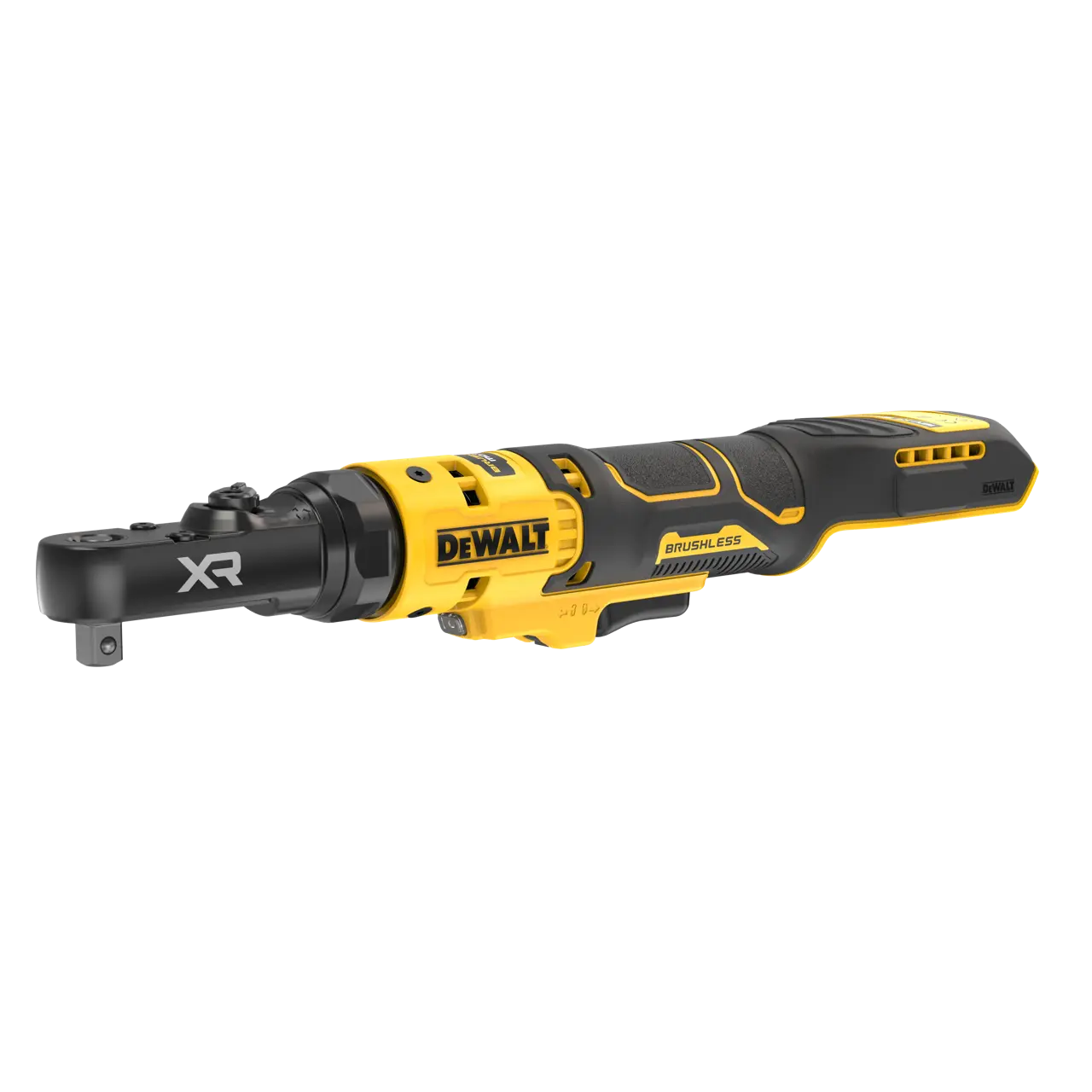 Clé à cliquet XR 18V brushless - Têtes interchangeables étanches 3/8" et 1/4"