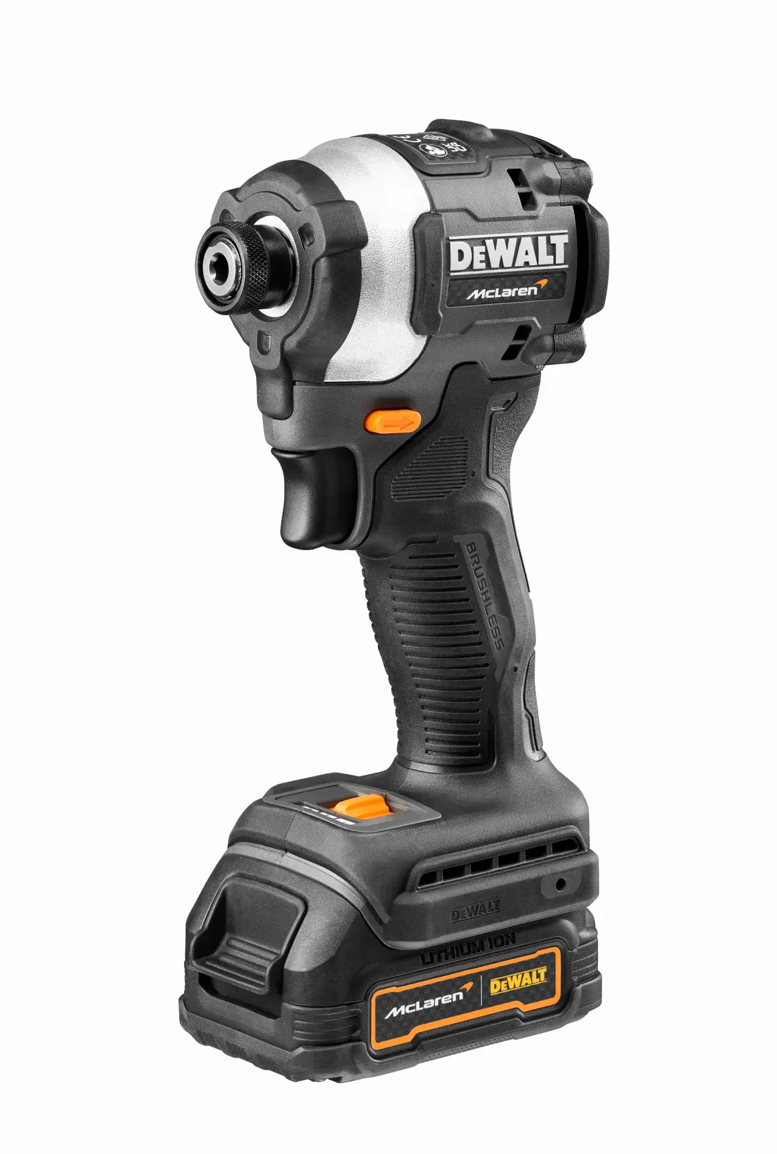 Visseuse à chocs ultra compacte XR 18V 1.7Ah Li-Ion Brushless - POWERSTACK renforcée - ÉDITION LIMITÉE McLAREN