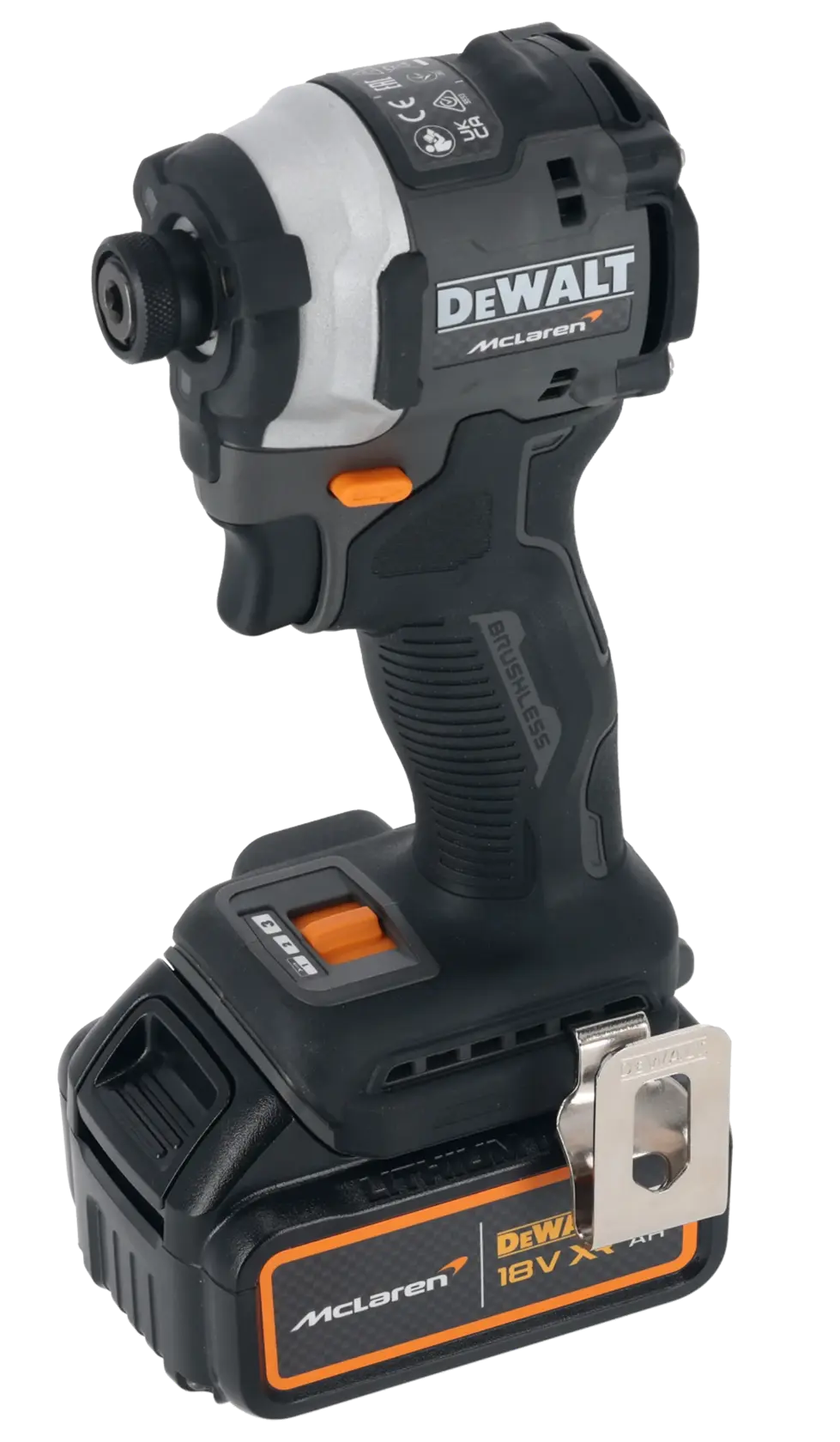 Visseuse à chocs ultra compacte XR 18V 4Ah Li-Ion Brushless - ÉDITION LIMITÉE McLAREN
