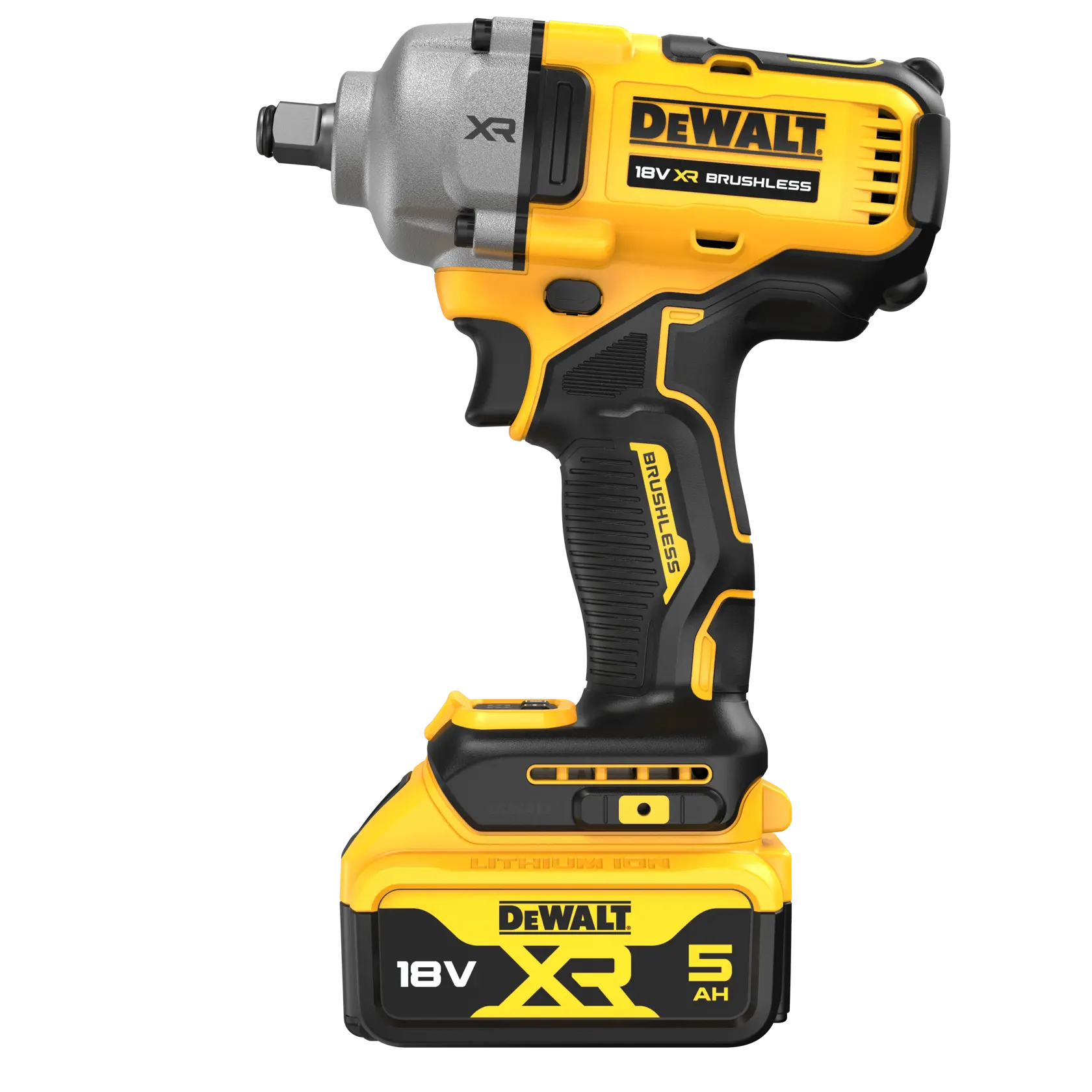 Boulonneuse à chocs compacte 1/2’’ XR 18V 5AH Li-ion brushless jonc de sécurité