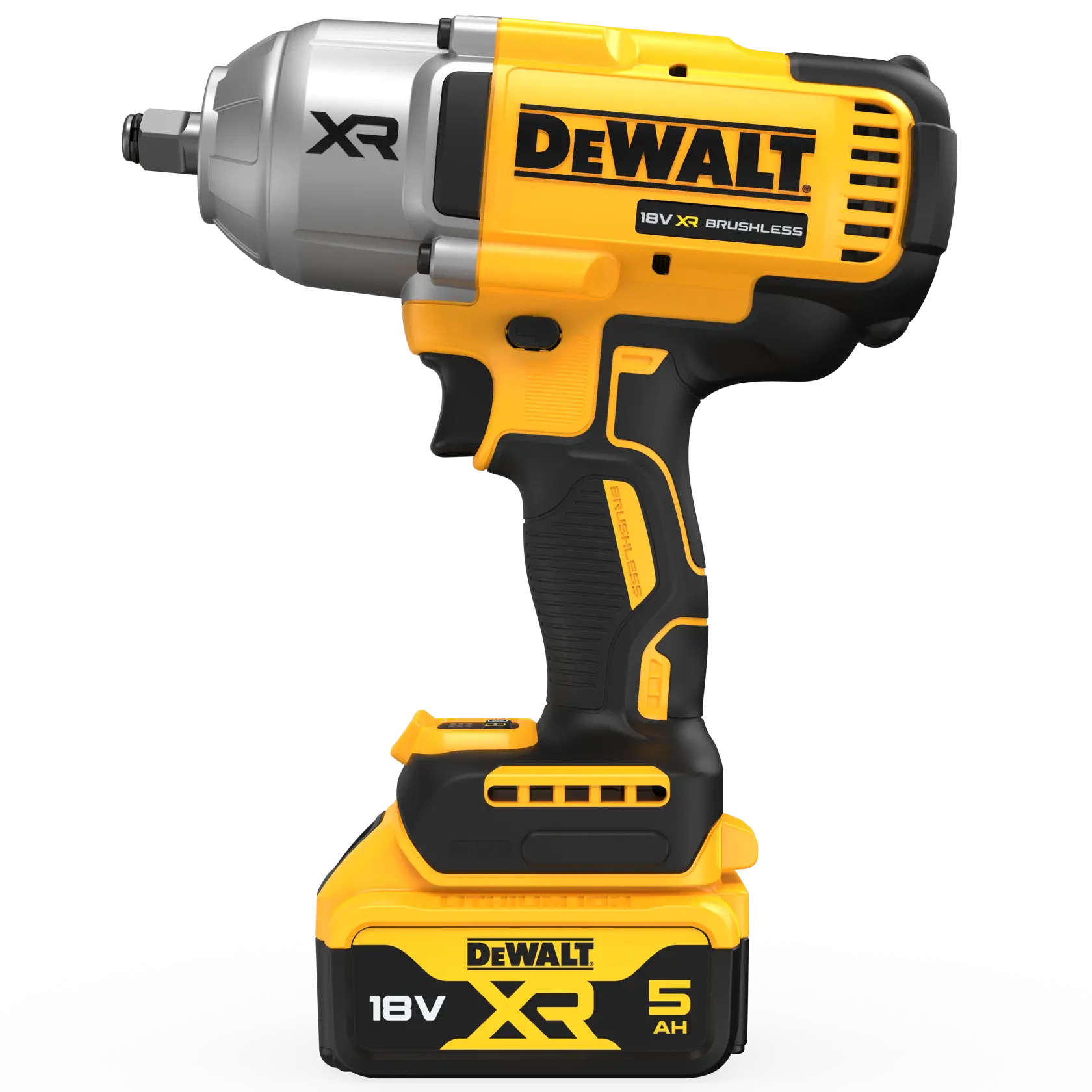 Boulonneuse ½" XR 18V 5 Ah Li-ion brushless 1396 Nm - Fixation O’Ring