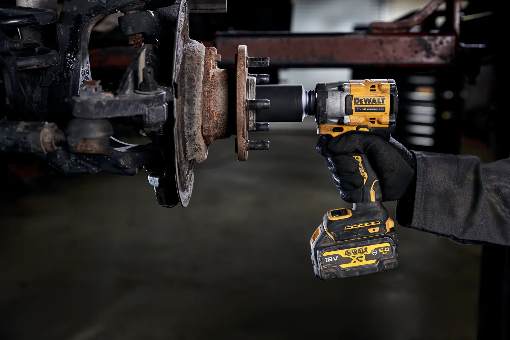 Boulonneuse à chocs 3/8'' XR 18V 5 Ah Li-ion brushless