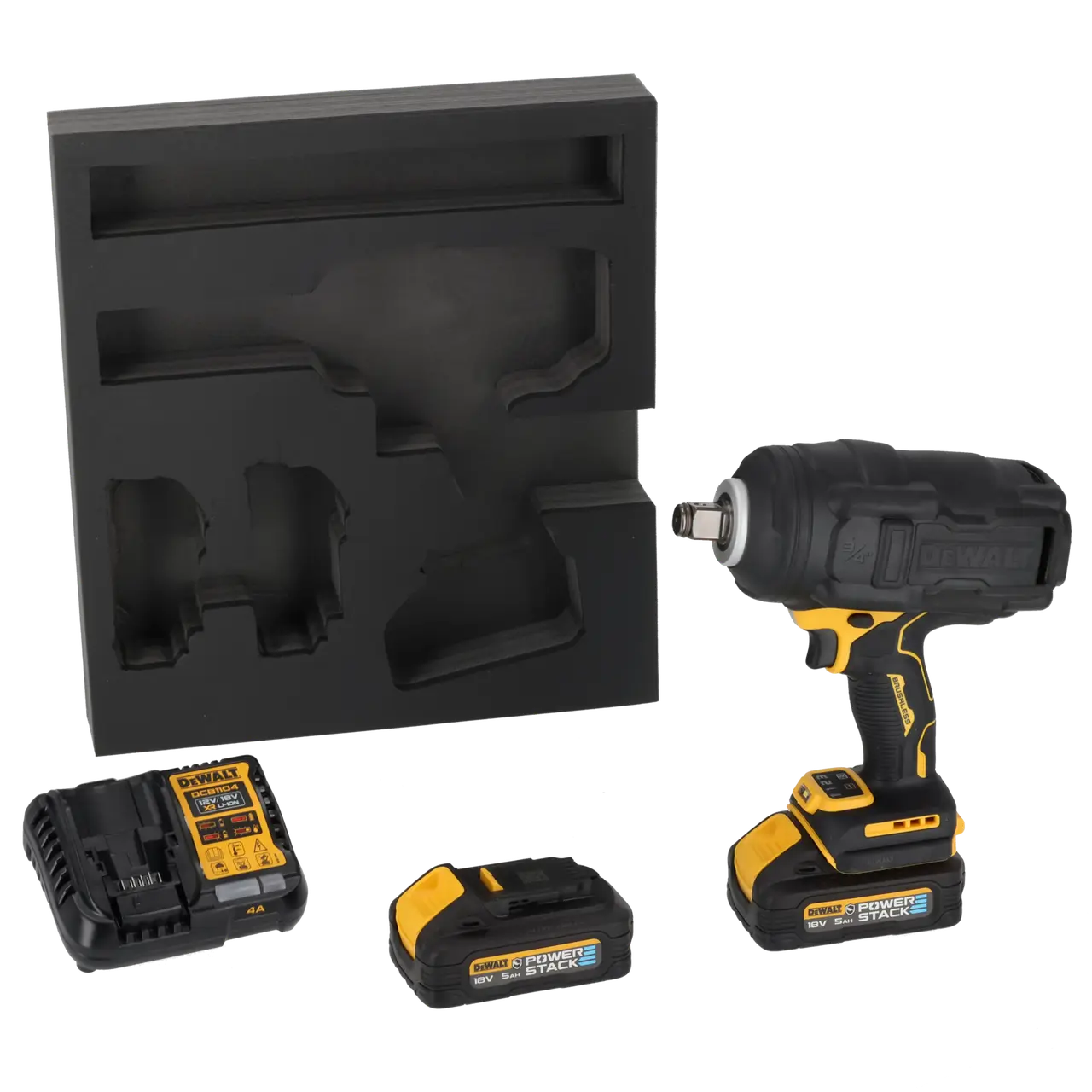 Clé à chocs 3/4" XR 18V brushless 1925 Nm - Jonc de sécurité - POWERSTACK renforcée - Pack GFN