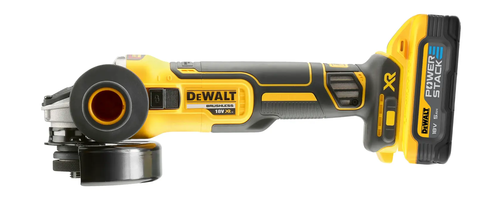 Meuleuse 125 mm XR 18V 5 Ah Li-ion brushless POWERSTACK™