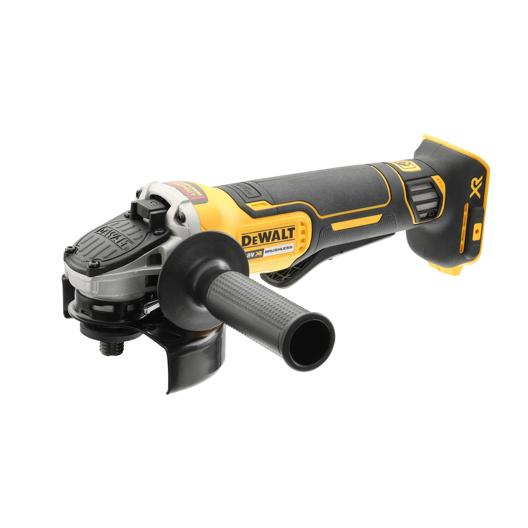 Herramienta DEWALT inalámbrica fotografía, SKUs DCG406N, DCZ409P2-XE, DCZ401P3-XE, DCG406, vista detalle.