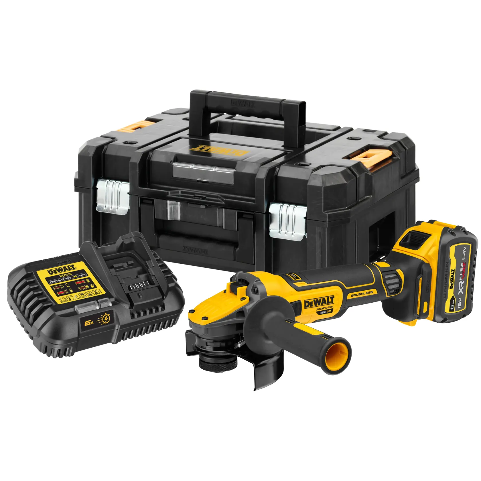 Meuleuse 125 mm XR 18V ADVANTAGE 6 Ah Li-ion brushless