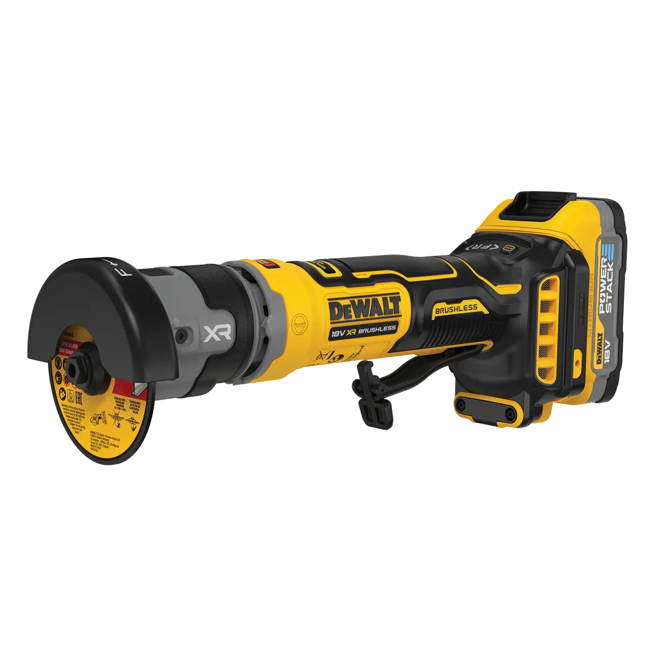 Meuleuse compacte 76 mm XR 18V 1,7 Ah Li-ion brushless POWERSTACK