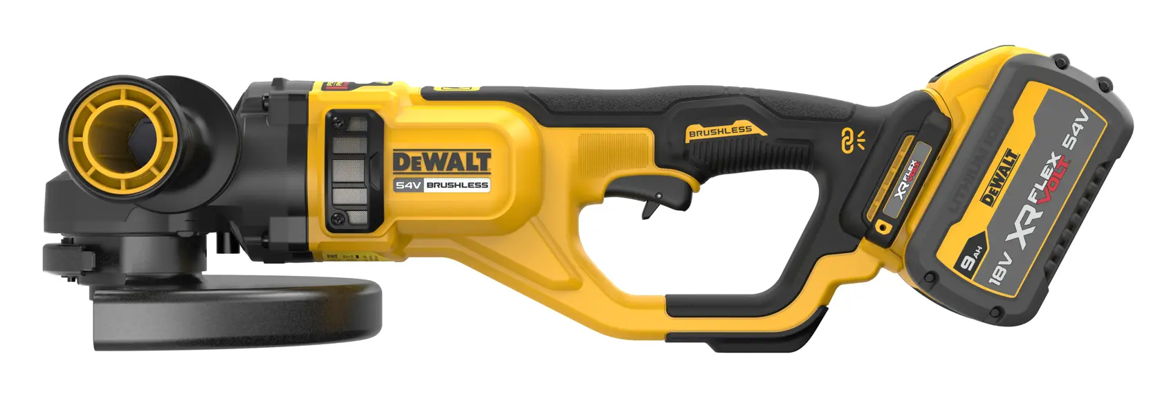 Meuleuse 230 mm XR Flexvolt 54V 3 Ah Li-ion brushless - 2 batteries, coffret