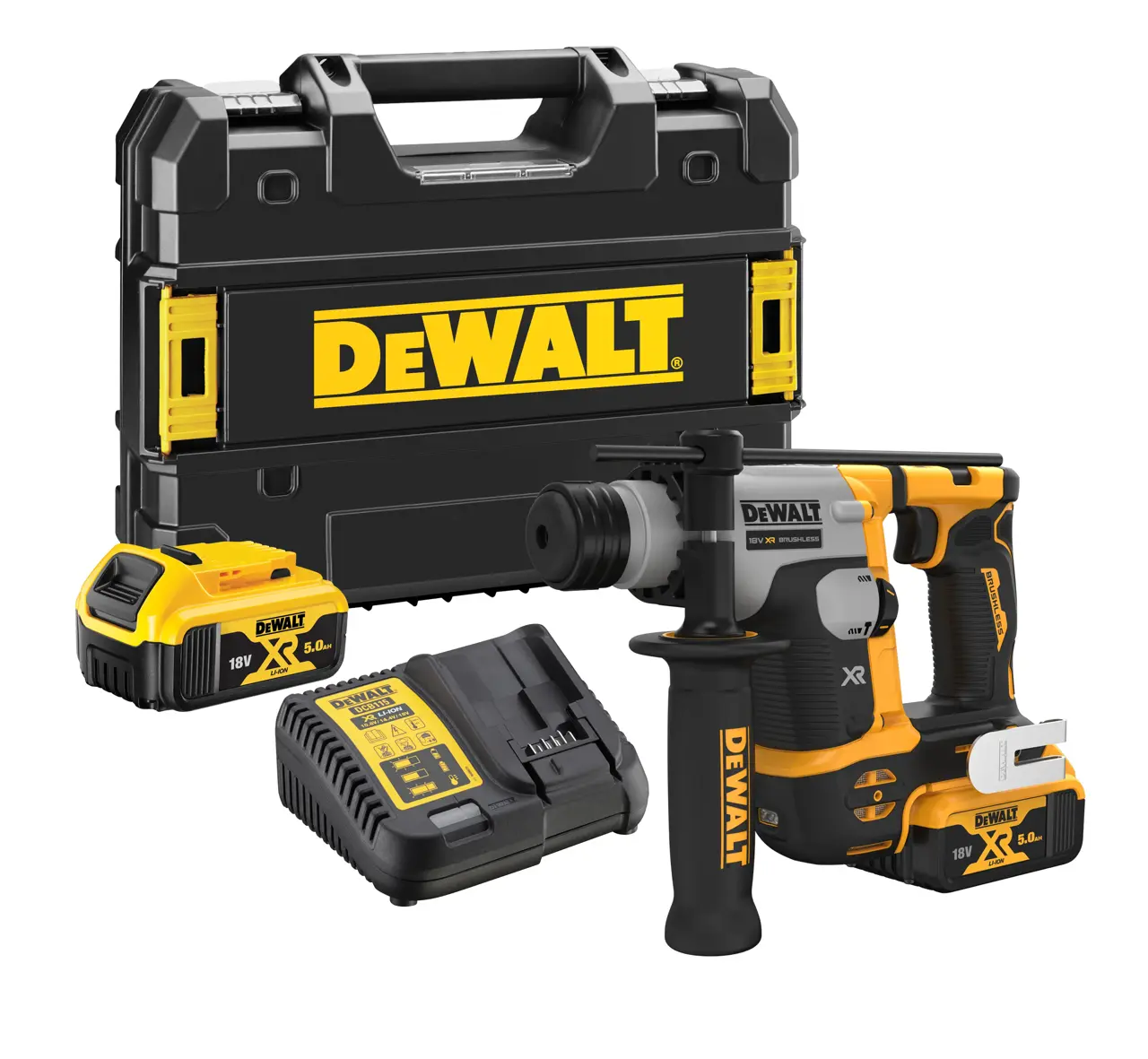 Perforateur compact SDS-Plus XR 18V 5 Ah - 2 batteries