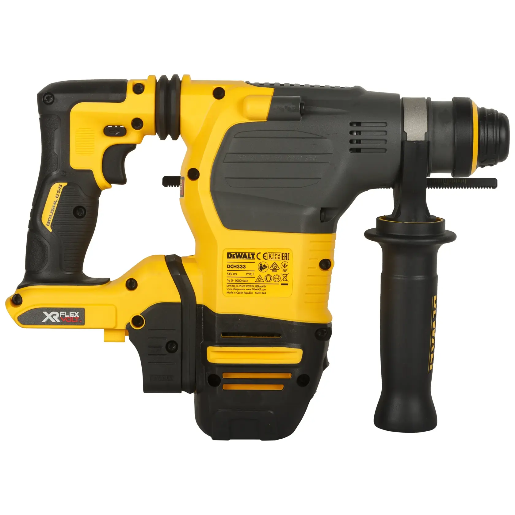Perforateur SDS-Plus XR Flexvolt 54V 3 Ah Li-ion brushless 3.5J