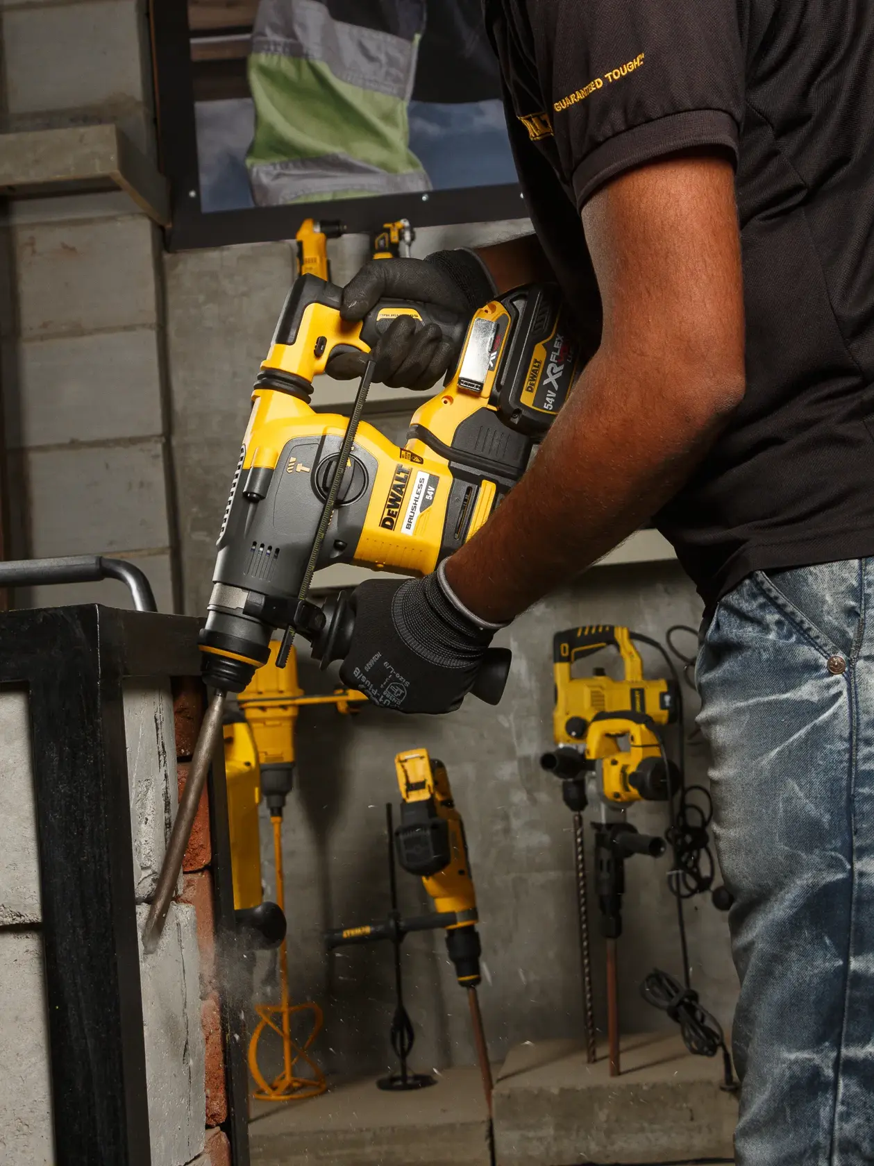Perforateur SDS-Plus XR Flexvolt 54V 3 Ah Li-ion brushless 3.5J