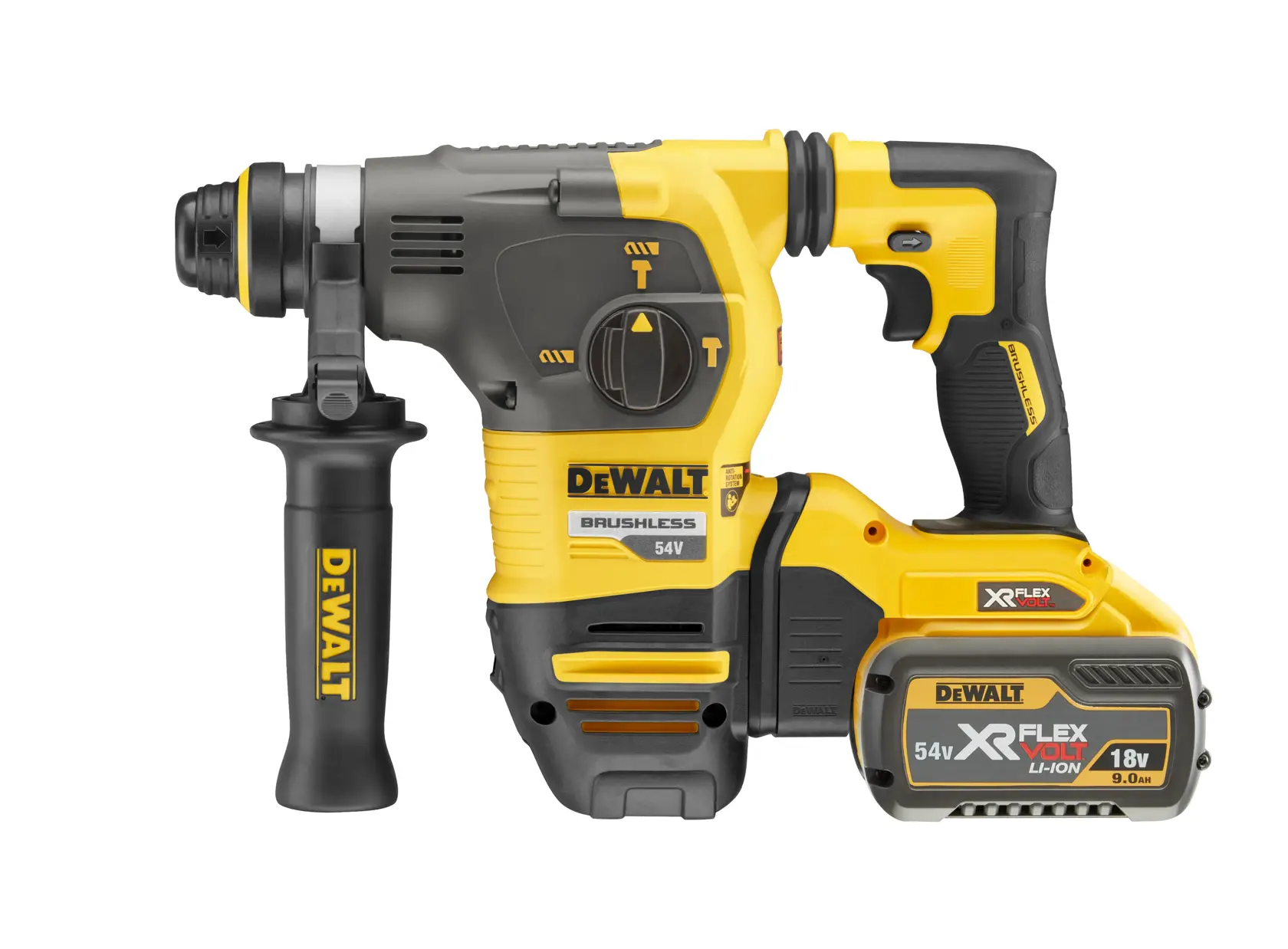 Perforateur SDS-Plus XR Flexvolt 54V 3 Ah Li-ion brushless 3.5J - 2 batteries