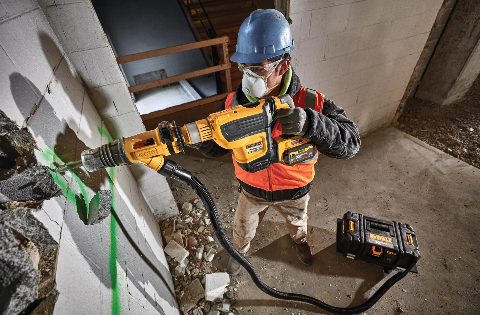 Perforateur burineur XR Flexvolt 54V SDS-Max 45 mm