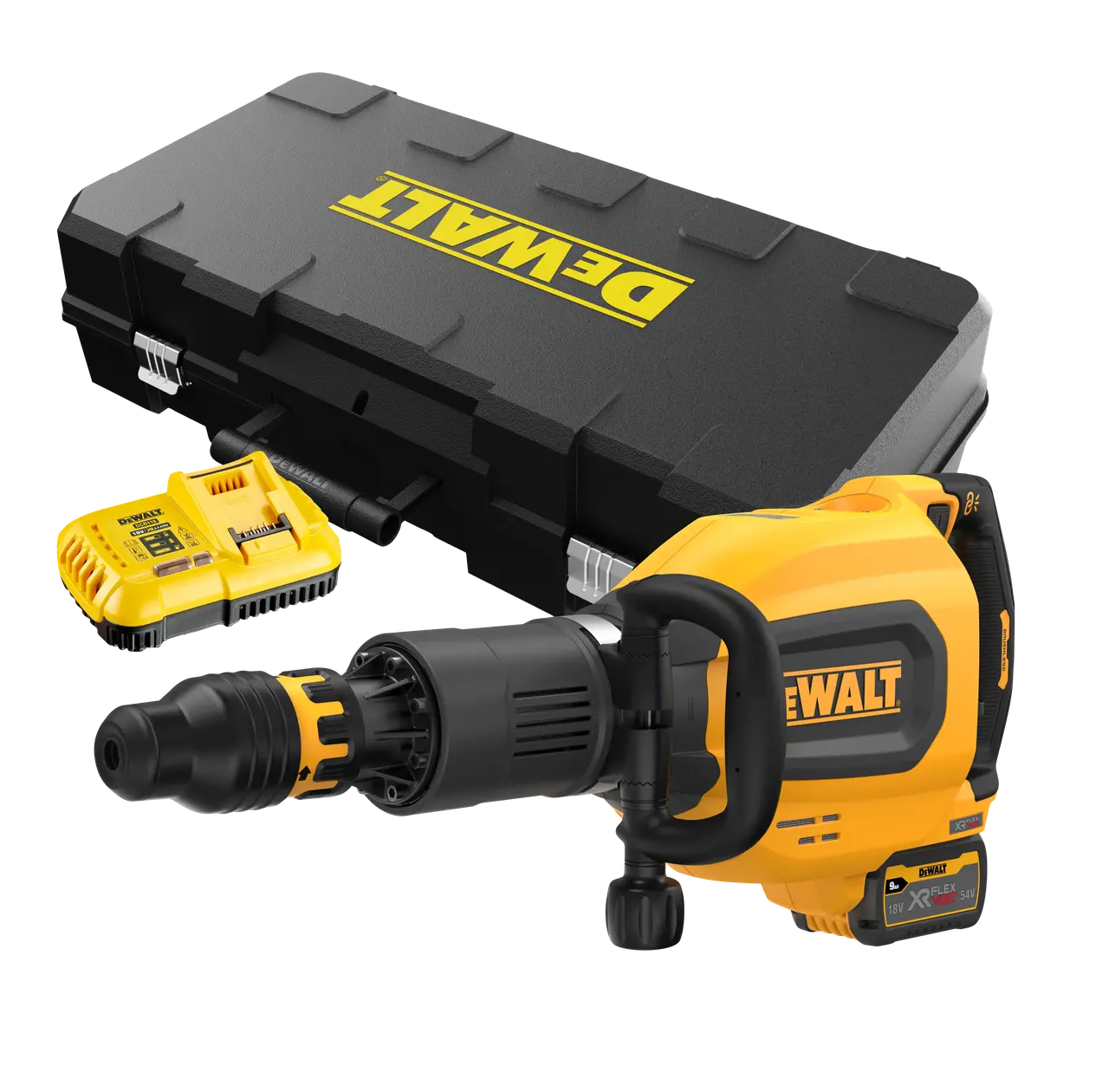 Marteau de démolition SDS-max XR FLEXVOLT 54V 3 Ah Li-ion brushless 27 J