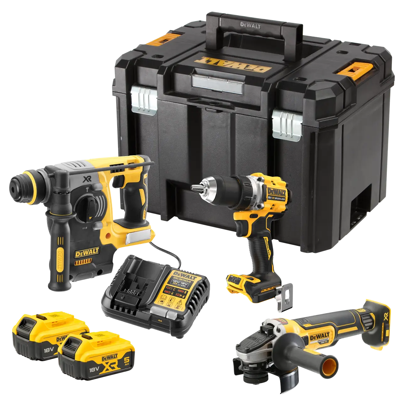 Kit 3 outils XR 18V 5 Ah brushless