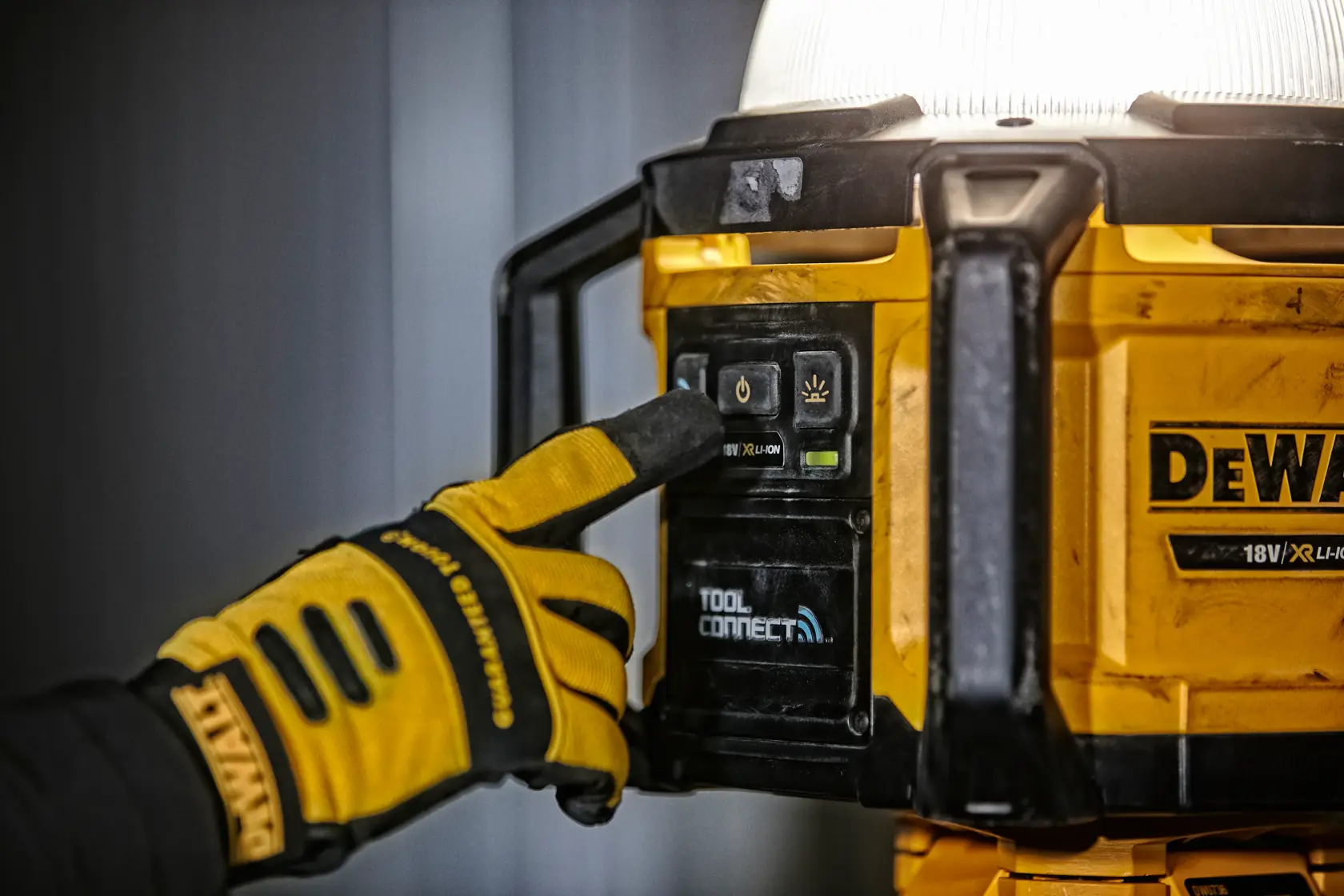 Éclairage de chantier XR Tool Connect