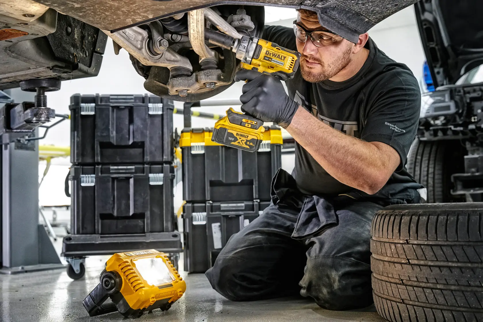 Projecteur de chantier compact XR