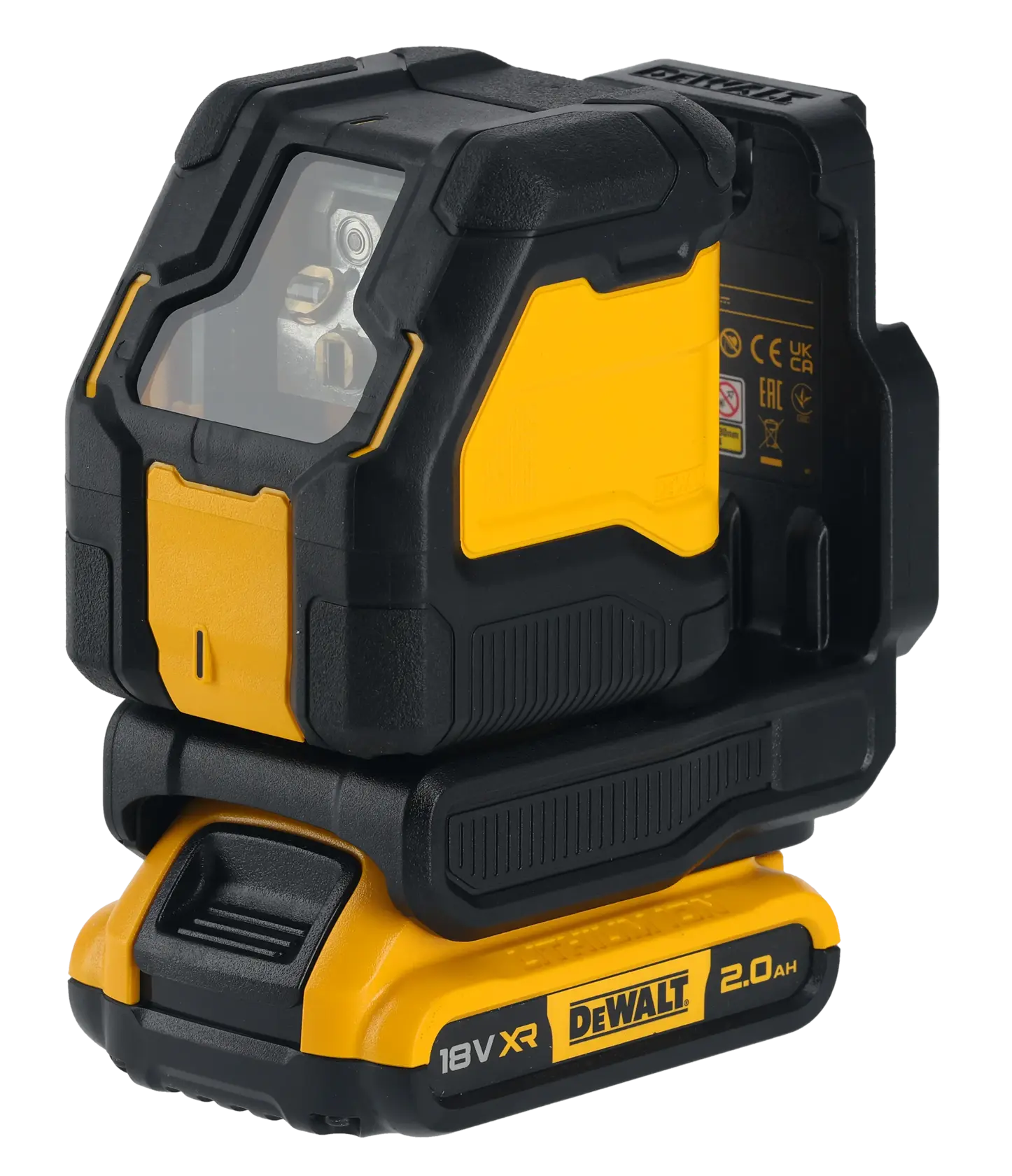 Laser croix compact XR 18V 2 Ah Li-ion - Faisceaux verts