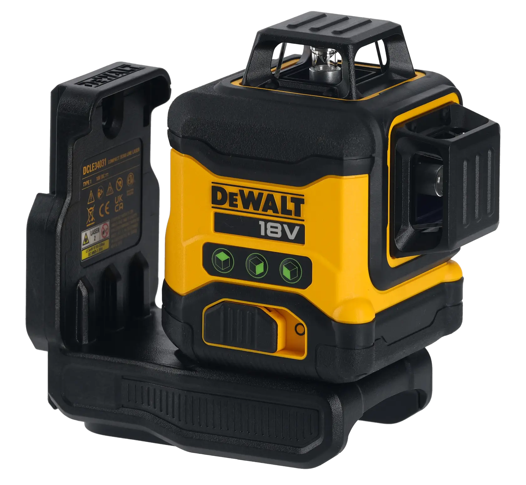 Niveau laser multilignes 3x360° compact XR 18V - Faisceaux verts