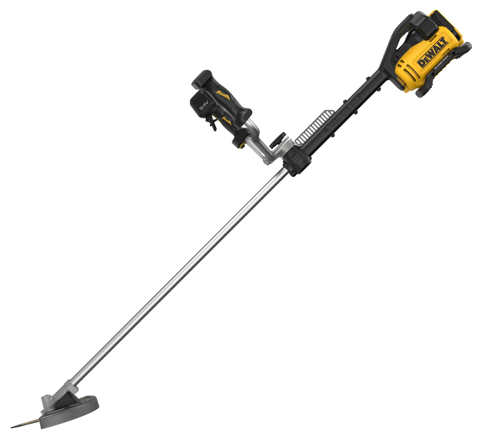 Coupe-bordures DEWALT, DCMBC823N, DCMBC823N-XJ. Outil de jardin jaune et noir sans fil.