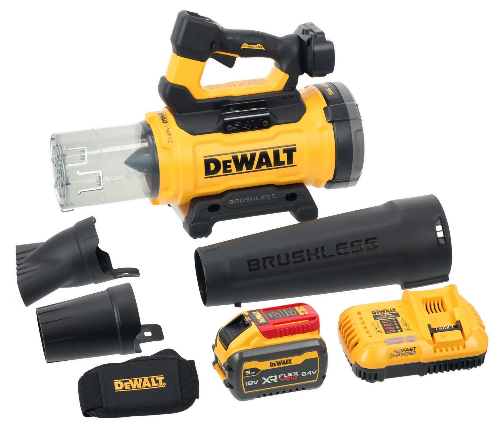 Souffleur Axial XR Flexvolt 54V 3 Ah Li-ion brushless