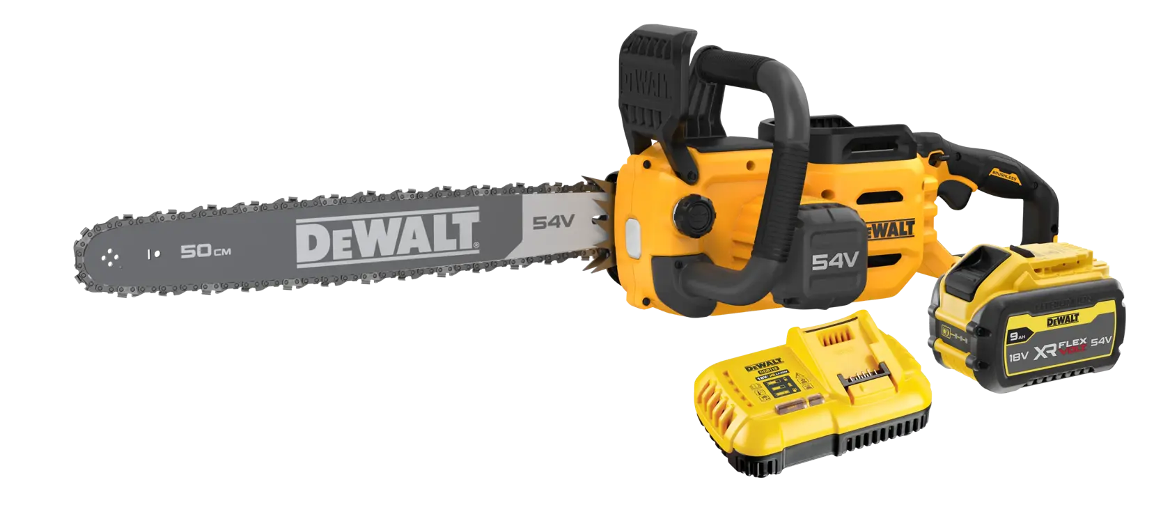 Tronçonneuse 50 cm FLEXVOLT XR 54V 3 Ah Li-ion brushless