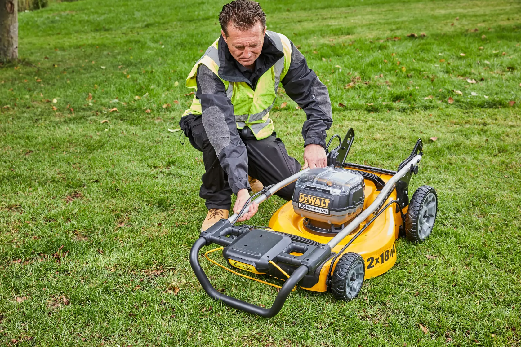 Tondeuse XR 2x 18V 5AH Li-ion brushless