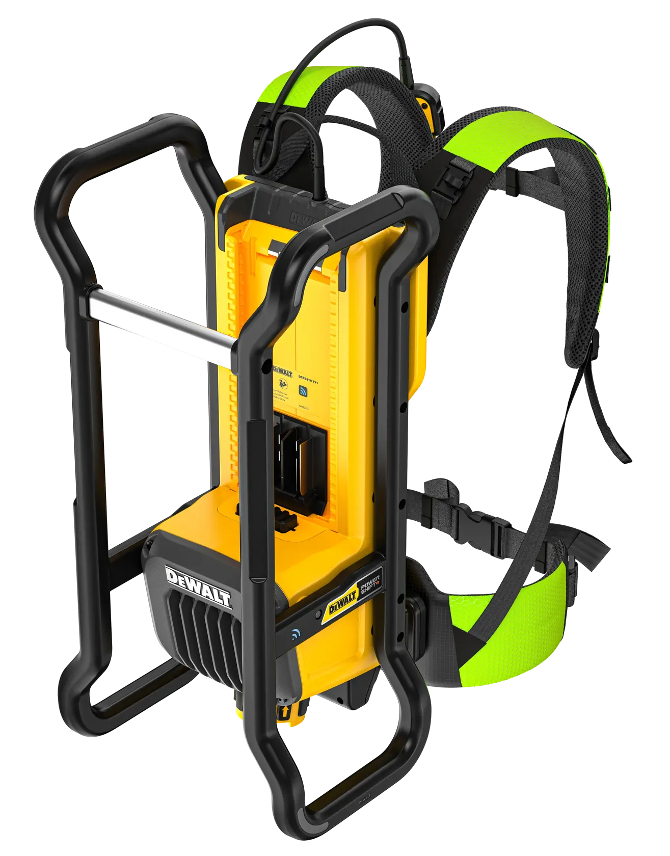 Moteur avec support dorsal pour aiguille vibrante DEWALT POWERSHIFT™