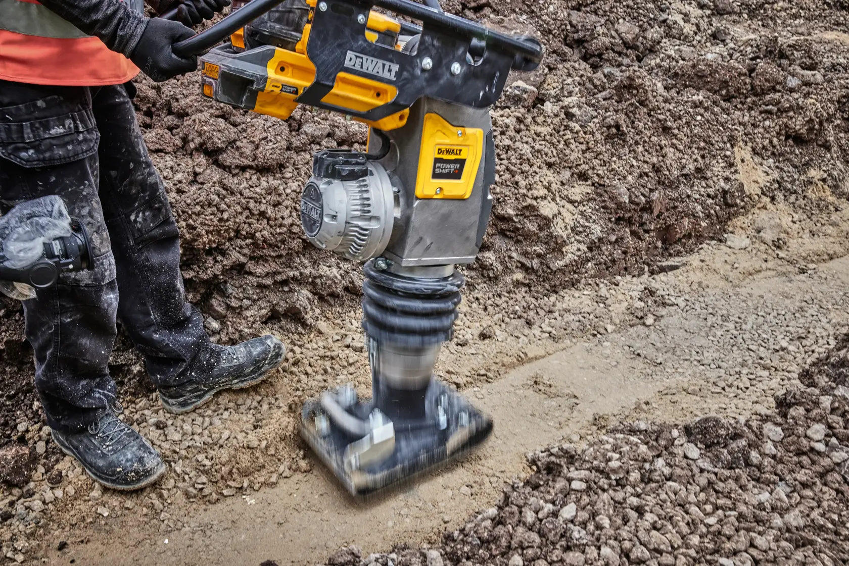 Pilonneuse 60kg DEWALT POWERSHIFT™