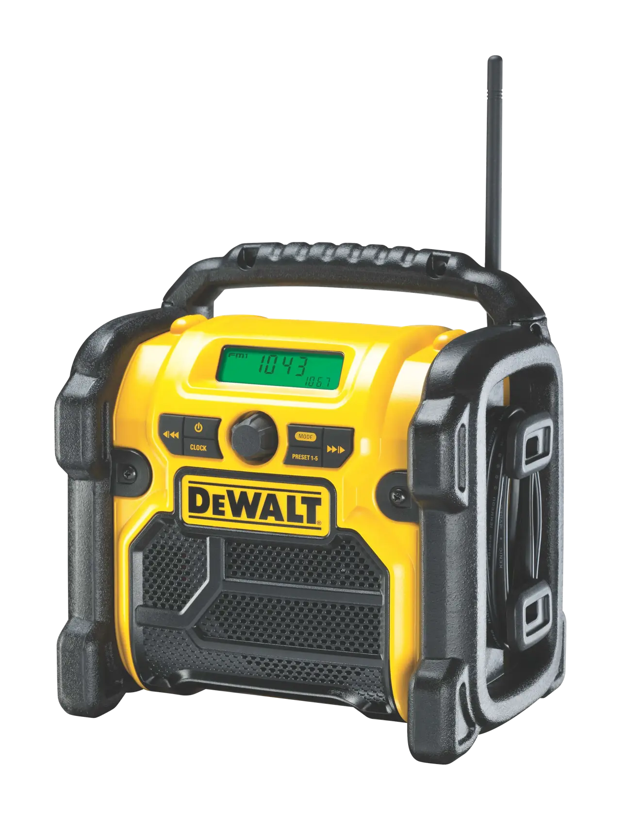 Radio compacte sur secteur ou batterie XR 10.8V, 14.4V et 18V Li-ion - Sans batterie ni chargeur