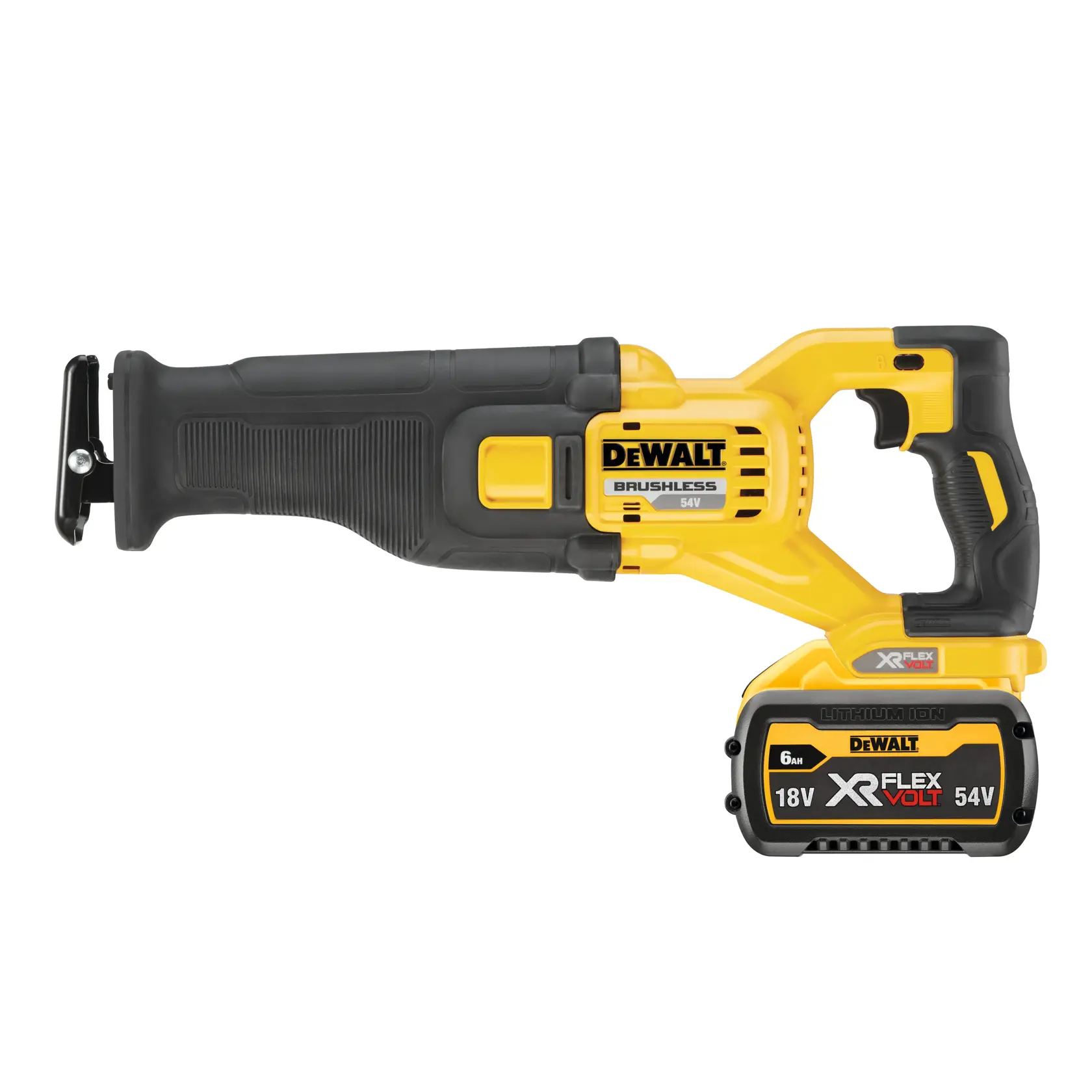 Scie sabre 2.0 XR Flexvolt 54V - 2 batteries 2 Ah Li-ion brushless