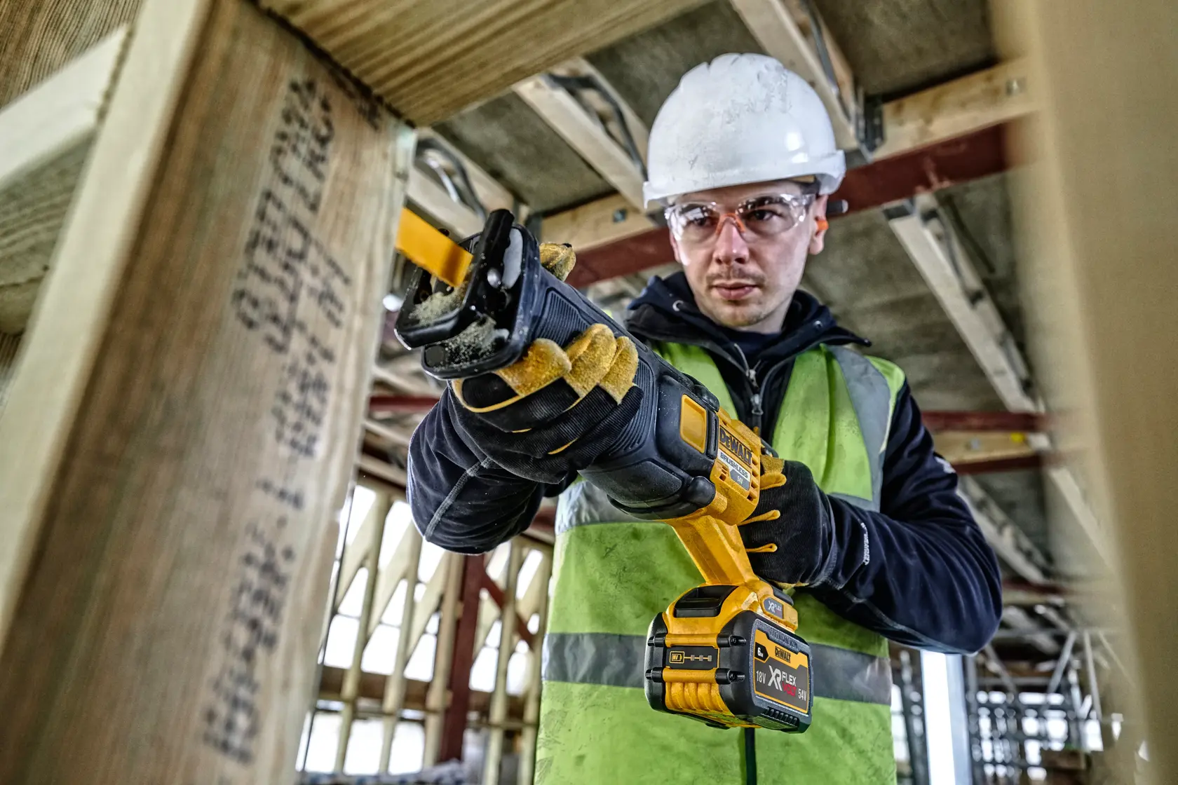 Scie sabre 2.0 XR Flexvolt 54V - 2 batteries 2 Ah Li-ion brushless