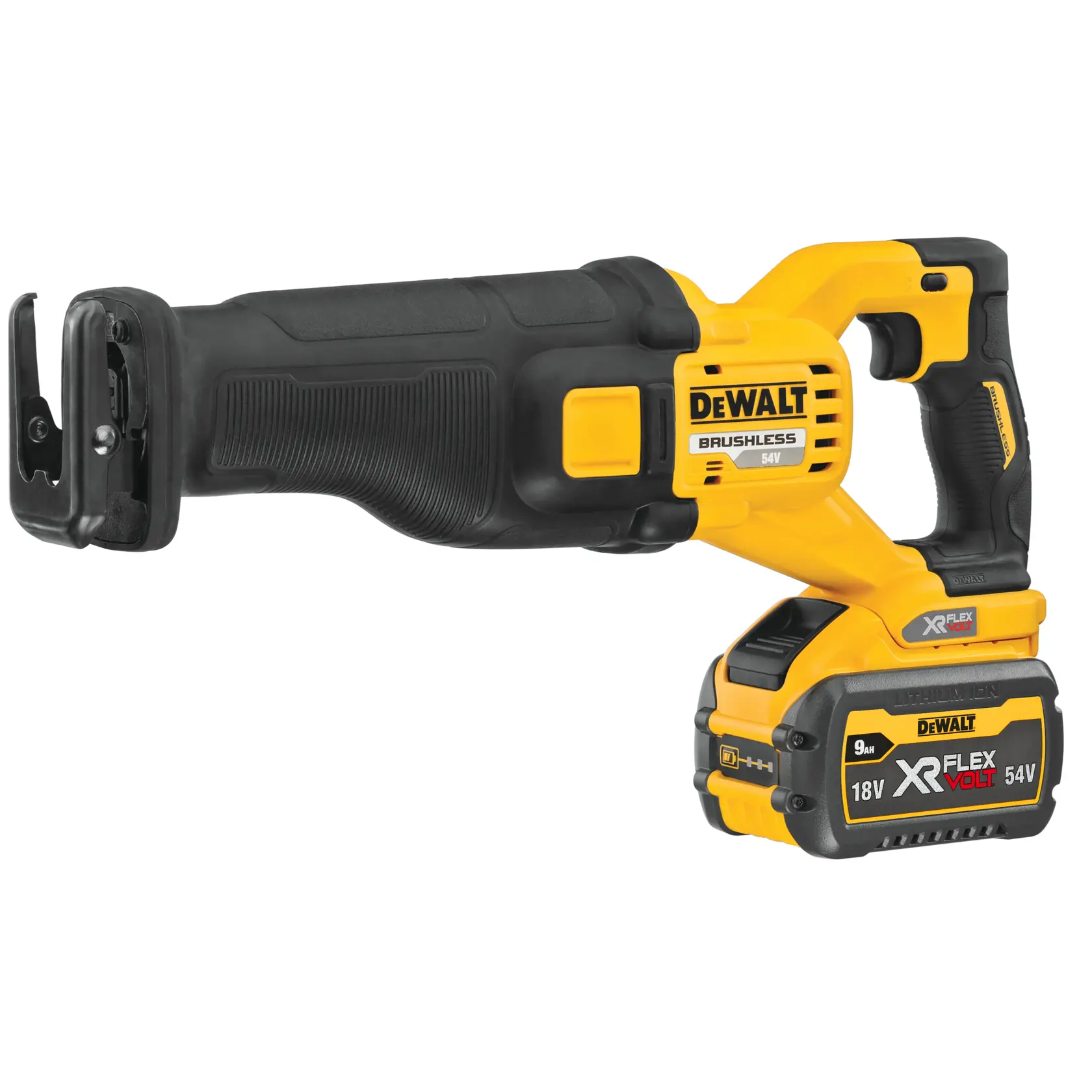 Scie sabre 2.0 XR Flexvolt 54V - 2 batteries 3 Ah Li-ion brushless