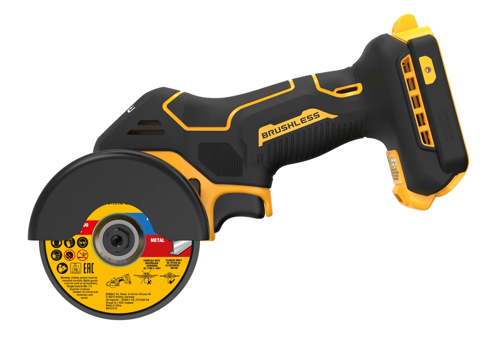 Meuleuse 76 mm XR 18V brushless