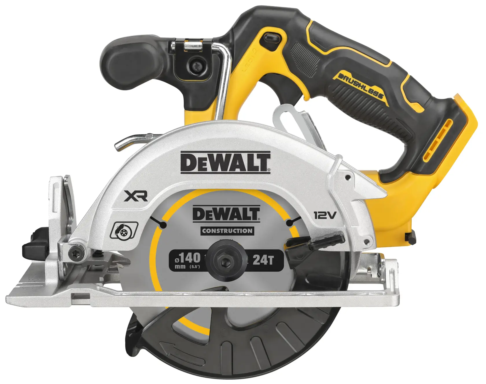 Scie circulaire 140 mm XR 12V brushless - sans batterie ni chargeur